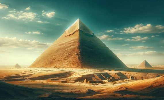 Great Pyramid of Giza in Egypt